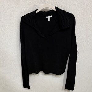BP Black V-Neck Women's Sweater